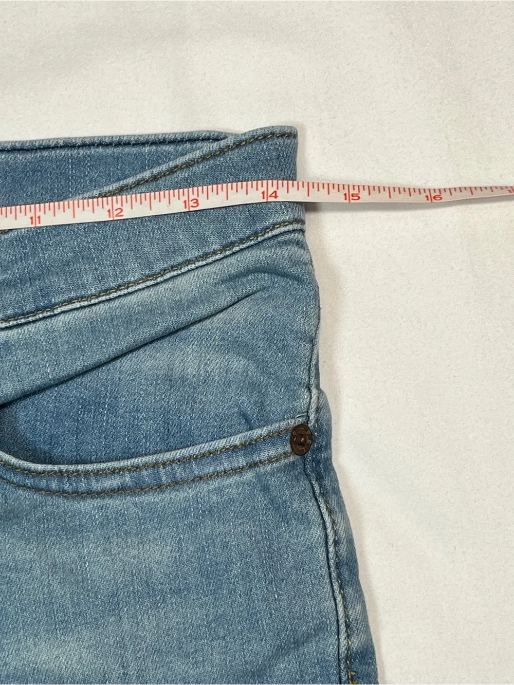 Polo‎ Ralph Lauren Girls The Eldridge Skinny Jeans Size 16 Light Wash